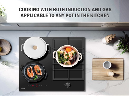 Built-in Induction & Gas Cooktops: How Dual Technology Enhances Cooking Efficiency