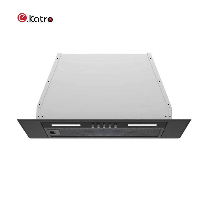 K60BM01 ingebouwde zwarte glazen afzuigkap