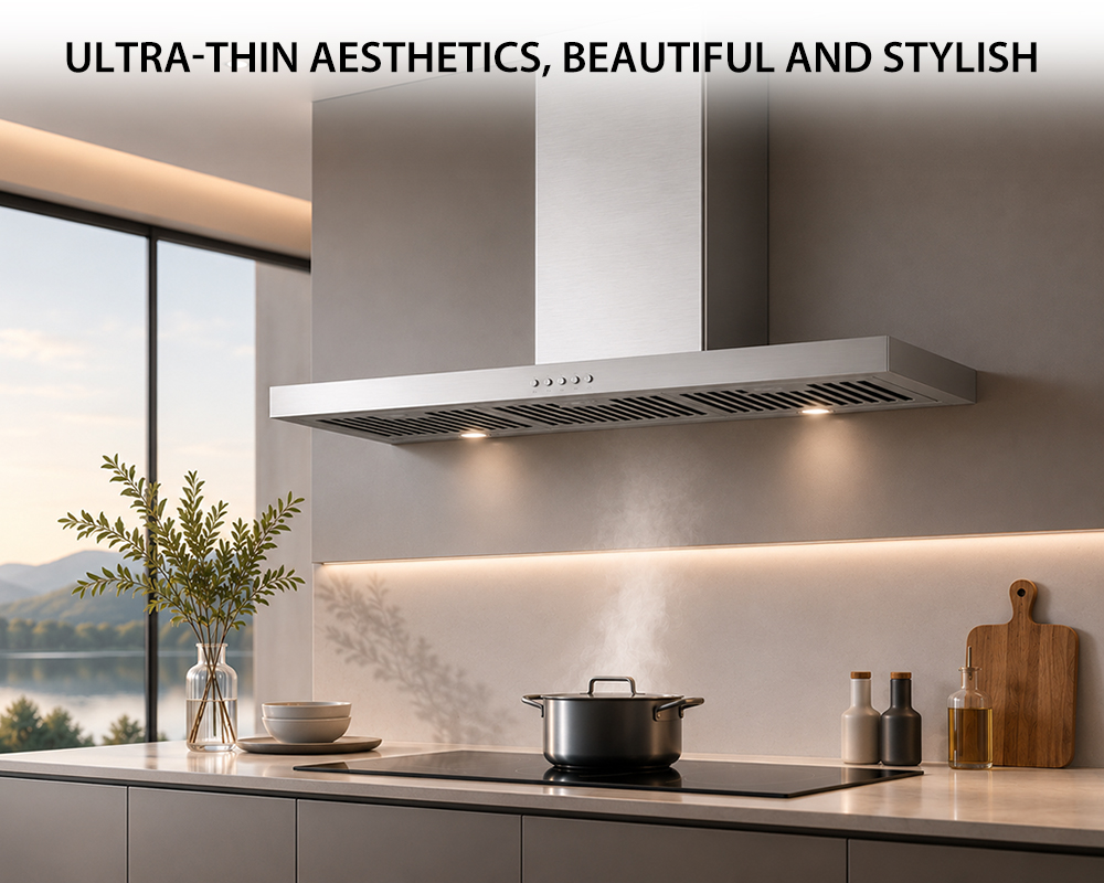 K90TM01 Island Mount Range Hood