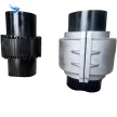 Serpentine spring coupling