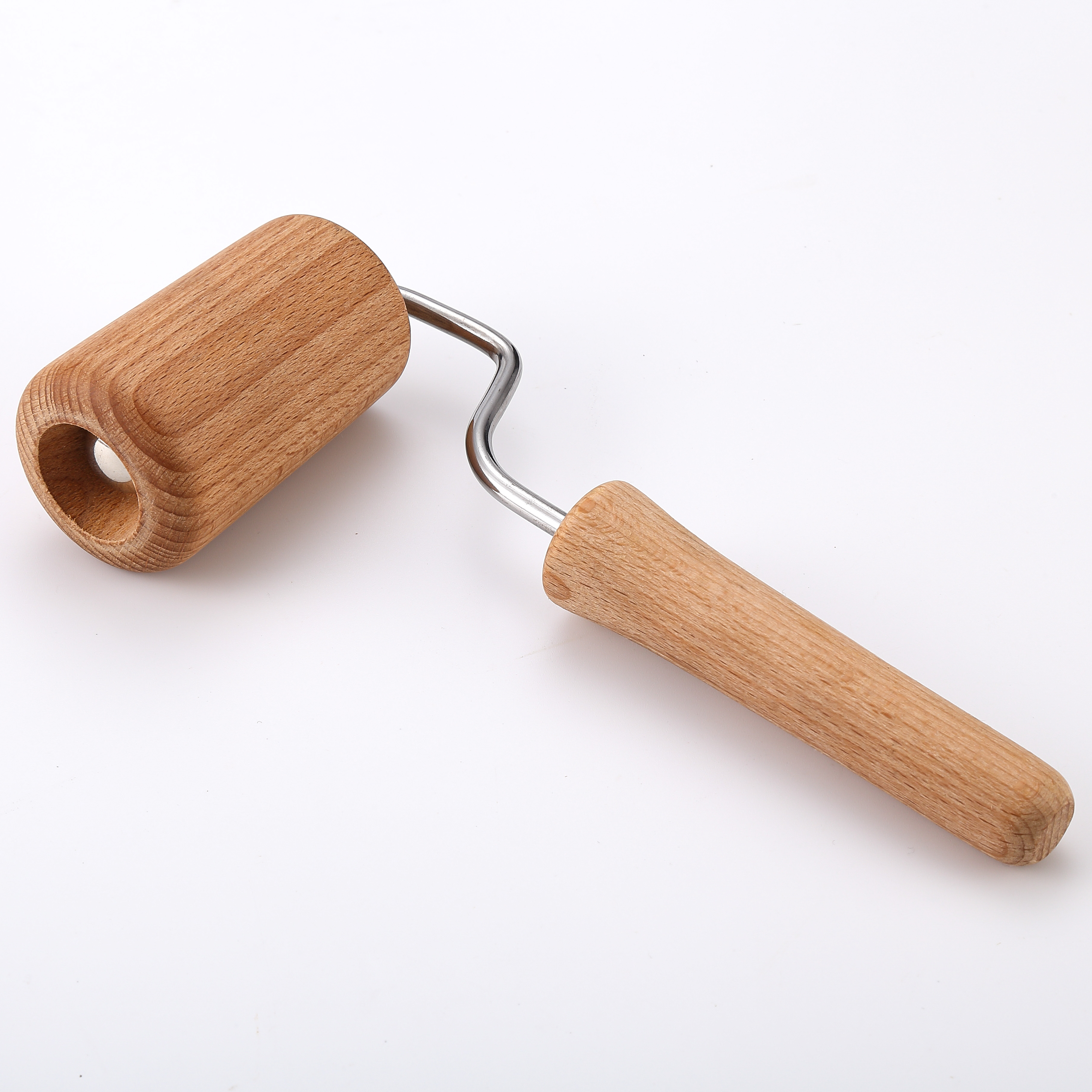 Backing Roller Premium Wide Wood Pastry Roller for Perfect Pizza & Pastry Preparation