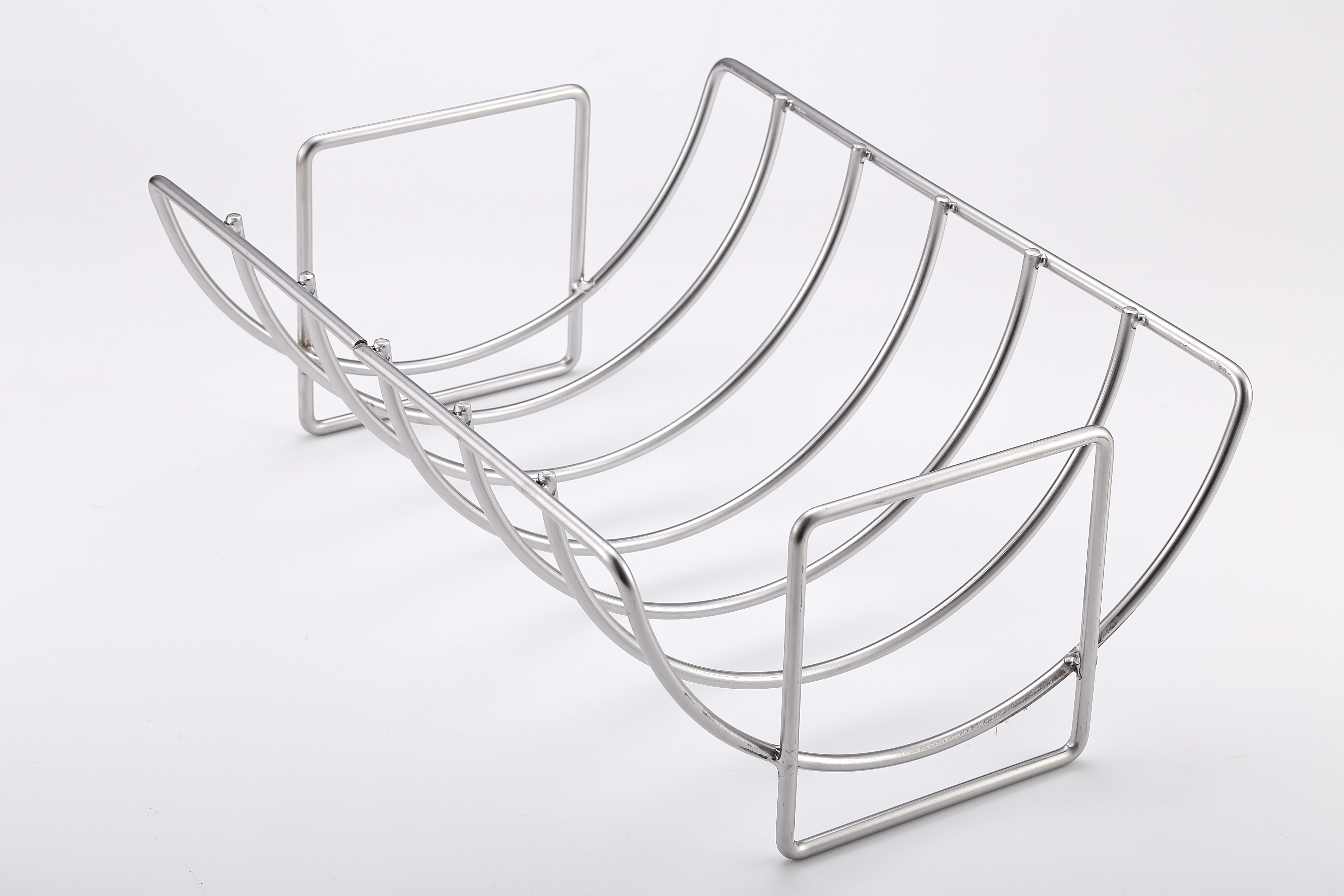 Stainless Steel Reversible Roasting Rack for Perfect Ribs & Roasts ...