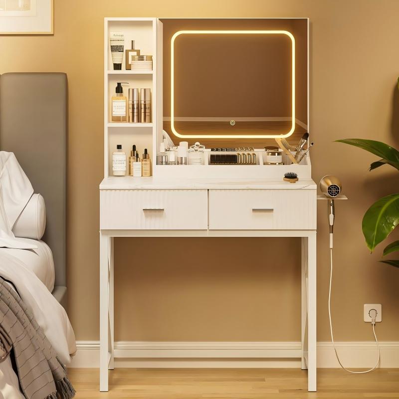 white makeup vanity,small makeup vanity
