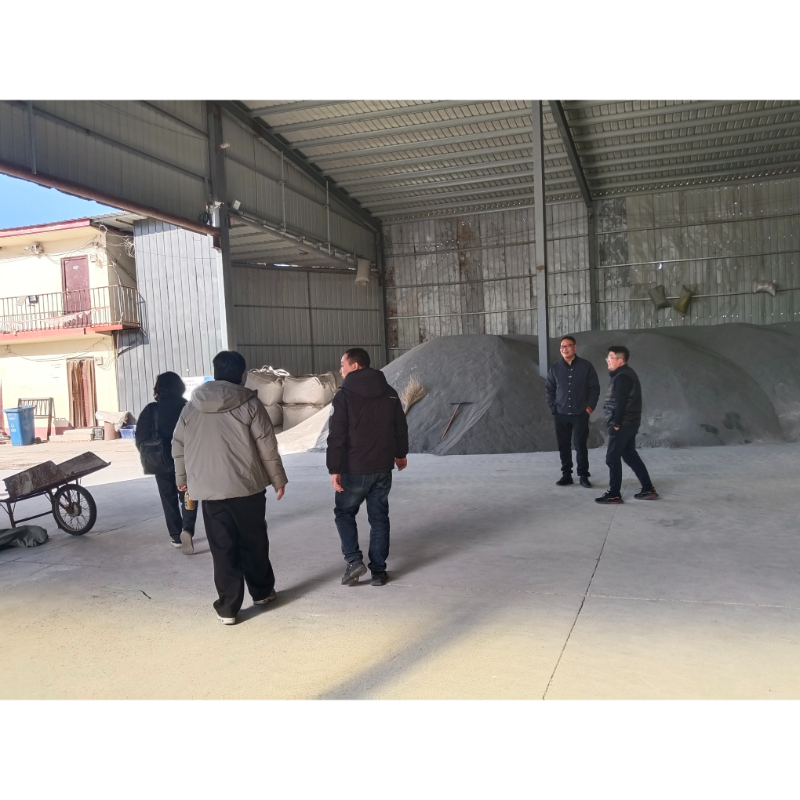 Korean customers visit the perlite factory