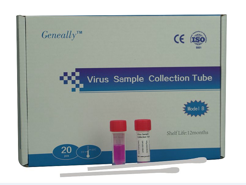 Viral Transportation Medium (vtm) tube with swab for virus collection