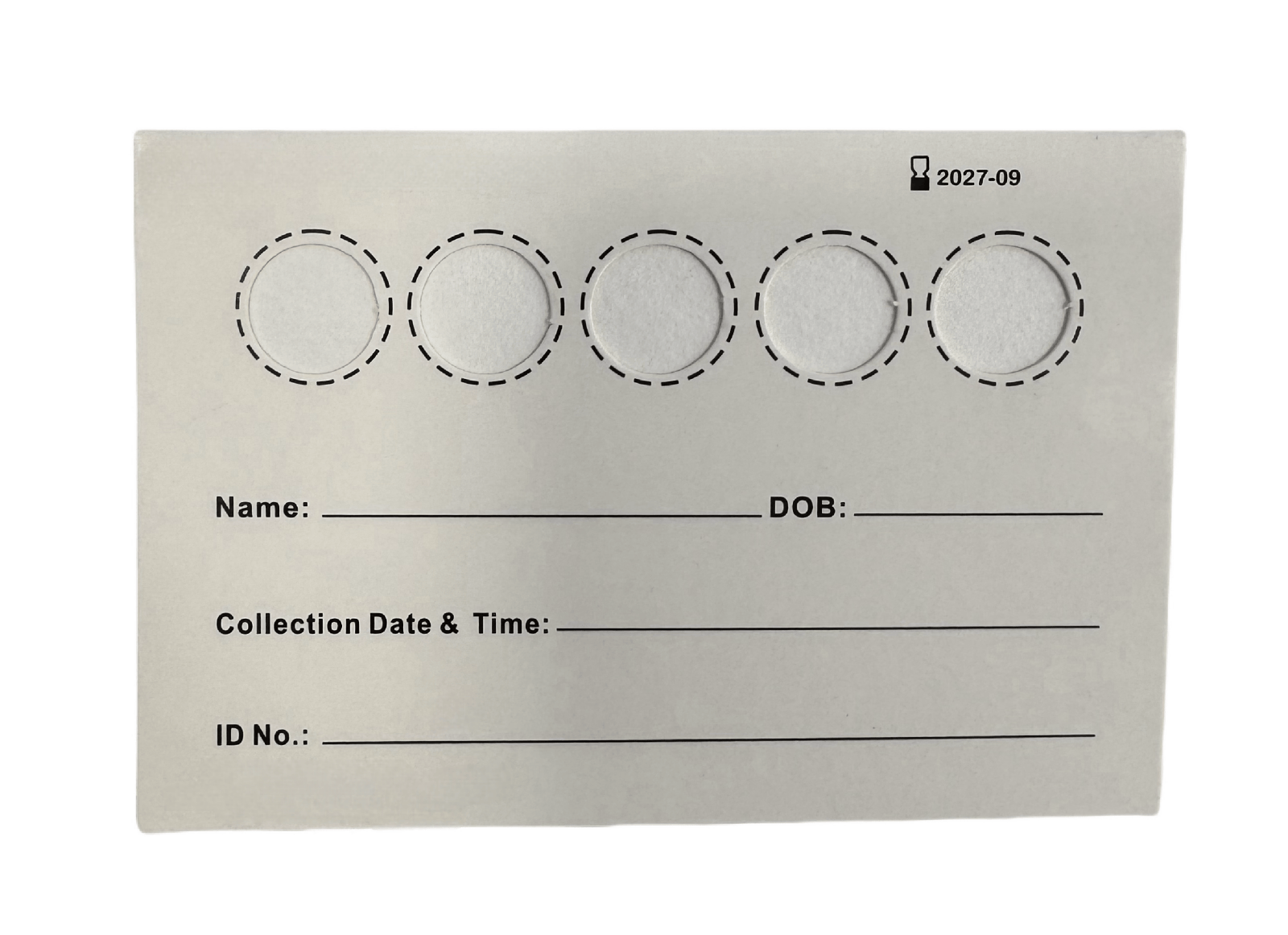 Bacteriostatic DNA Storage Card