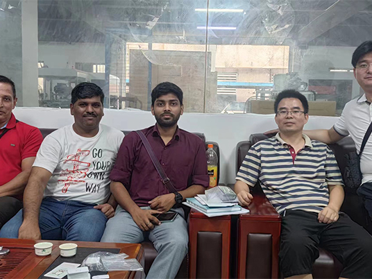 Inlay manufacturing line sold to india