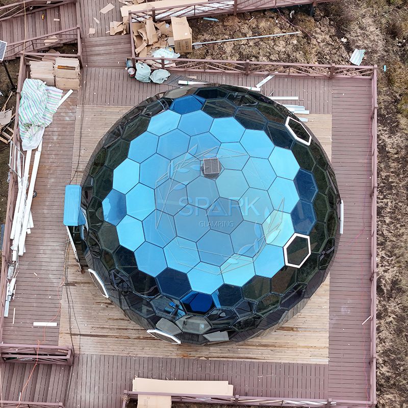 experimental dome / 実験ドーム ガラス