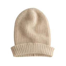 Ribbed Pure Cashmere Hats