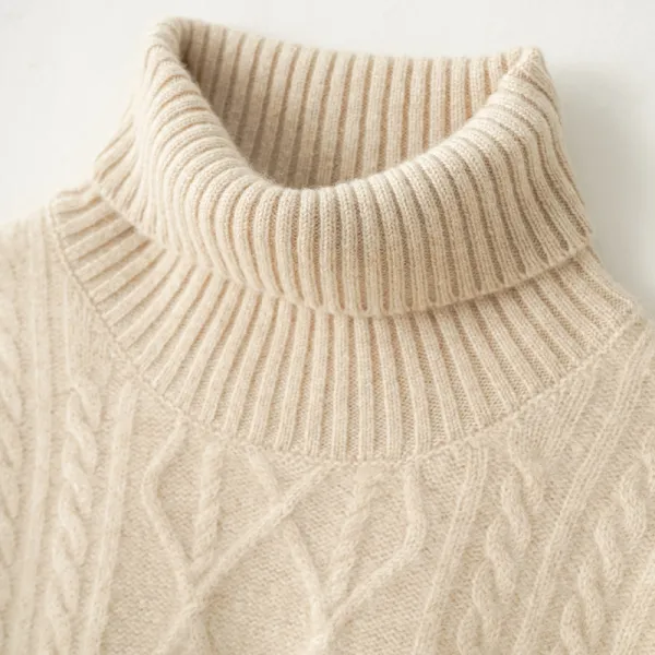 Lady Cashmere Sweater Turtleneck
