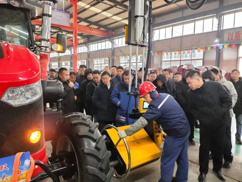 Liaocheng Agricultural Machinery Training meeting held in Shuangli