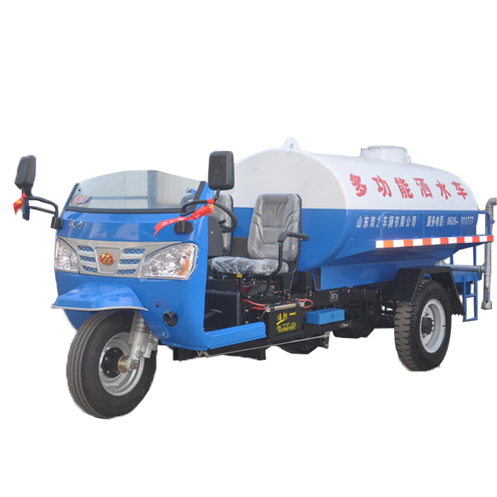 clear city diesel three wanter tank tricycle