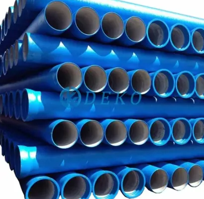 Ductile iron pipes