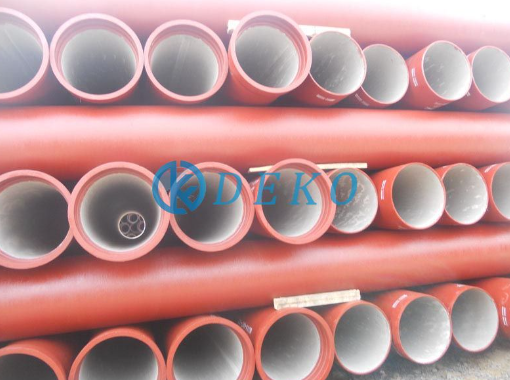 Ductile iron pipes