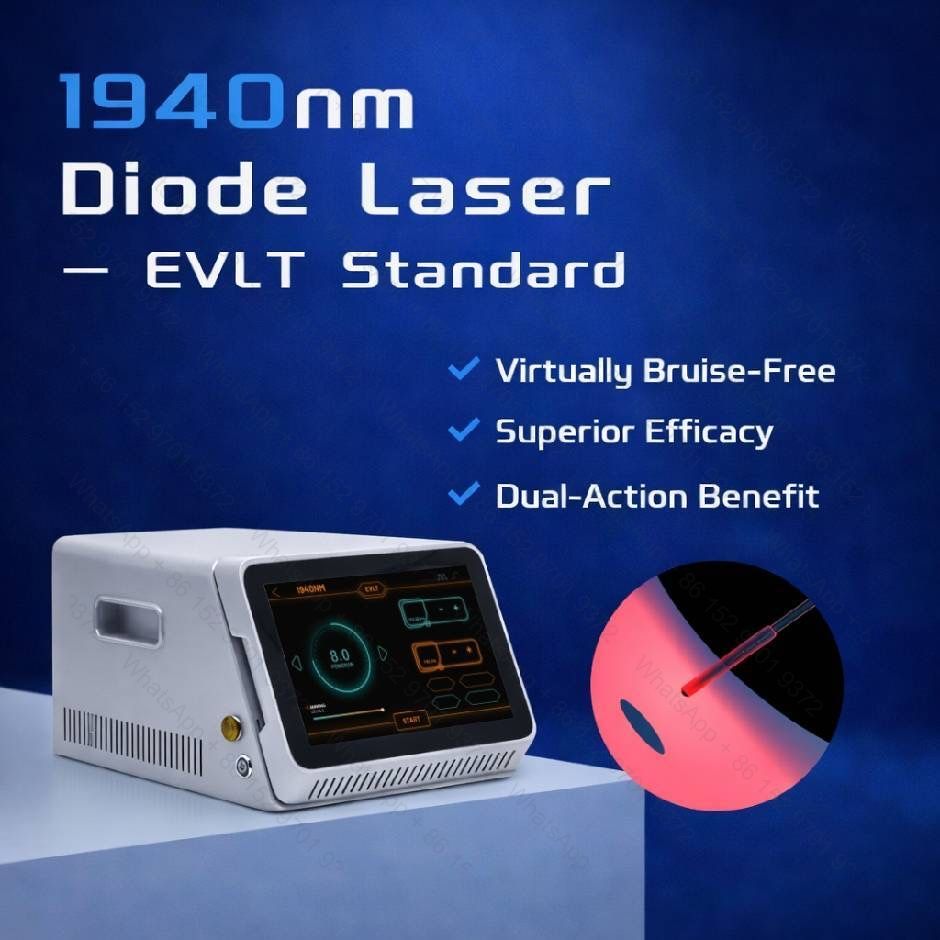 Euvlt Machine 1940nm with EVLT/Endovenous Laser Treatment Machine
