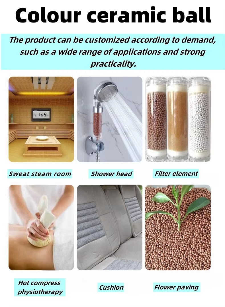 컬러 장식 레카 공 세라믹 공 정원