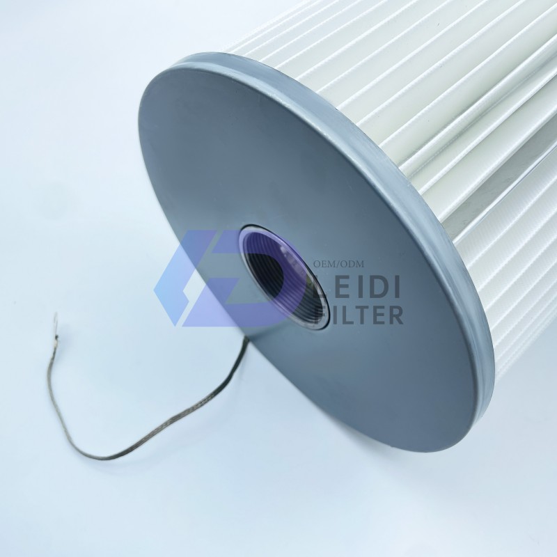 anti-static dust filter cartridges - Leidi Filter