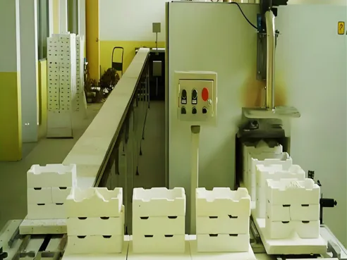 Forno de placas de empurrar