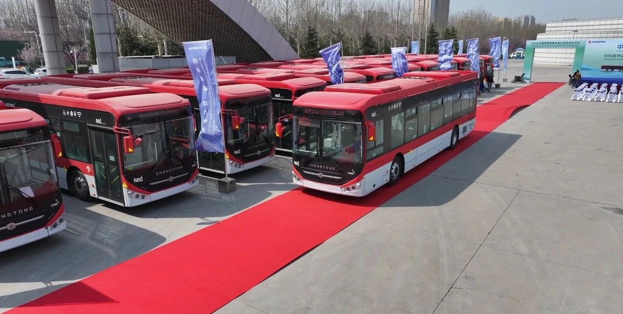 895 Units of Zhongtong EV Bus Delivered to Chile