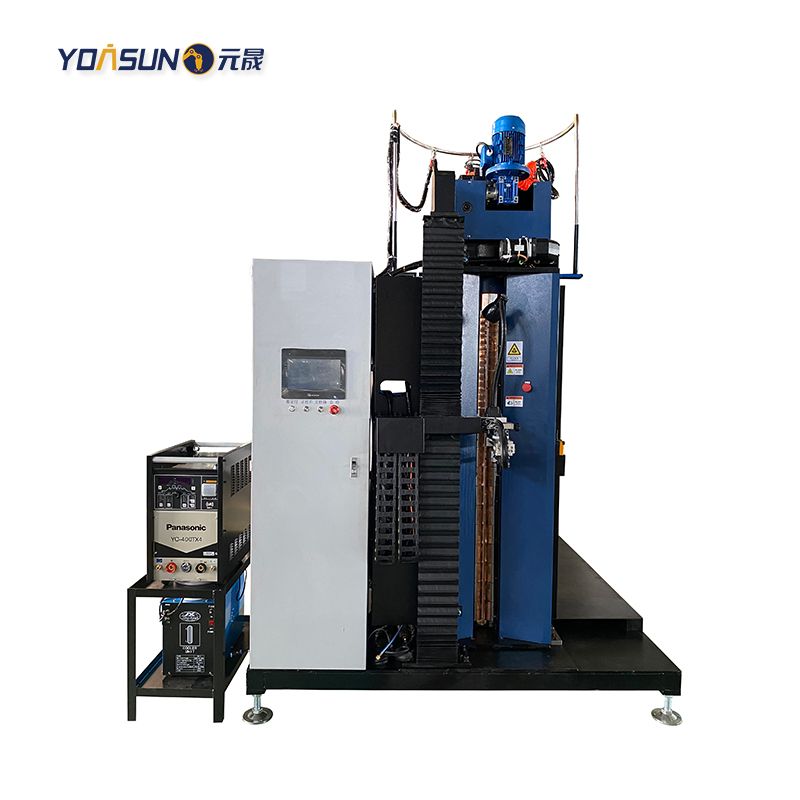 VERTICAL STRAIGHT SEAM WELDING (SQUARE AND CIRCULAR INTEGRATED MACHINE)