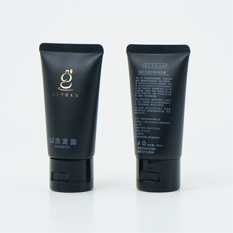 Optimized SEO Title: 40ml Soft Plastic Travel Shampoo Tube - Bulk Buy