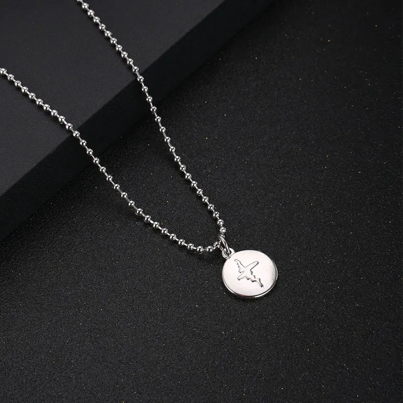 Collana per Coppia Puzzle Cuore Acciaio Inox 2 Partner Rimorchio + 2 Catena