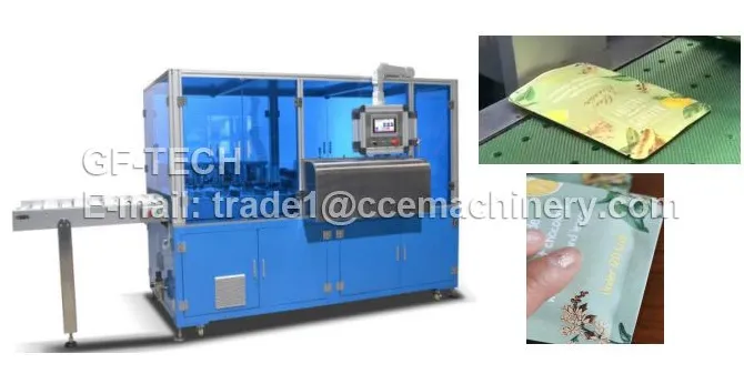 Automatic Chocolate Bar Bagging Packing Machine