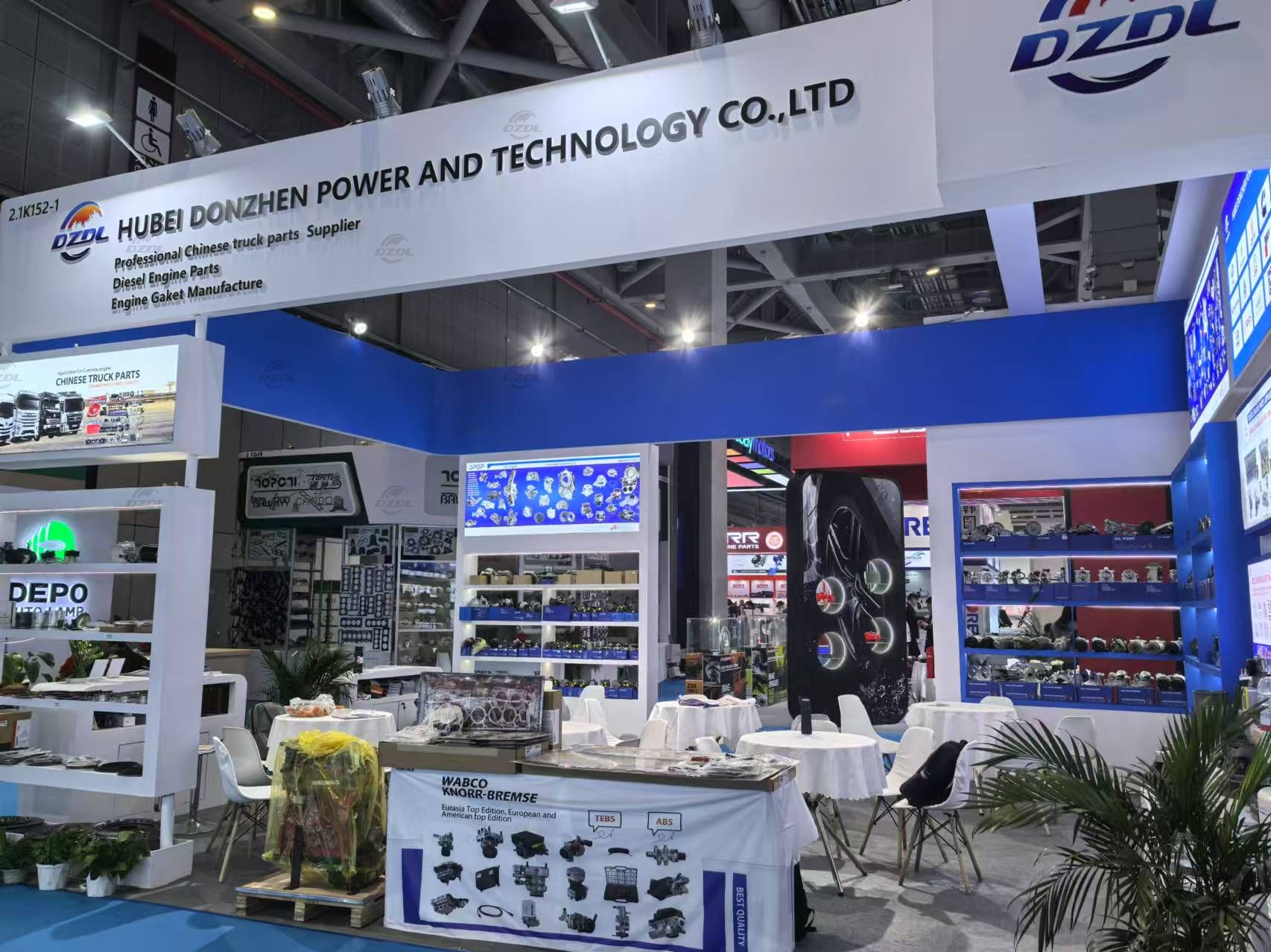 HUBEI DONZHEN POWER AND TECHNOLOGY CO.,LTD  Shines at Shanghai Frankfurt Auto Parts Show
