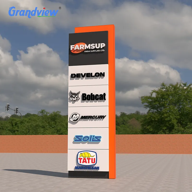 Led Sign Todeum Illuminated Totem Sign