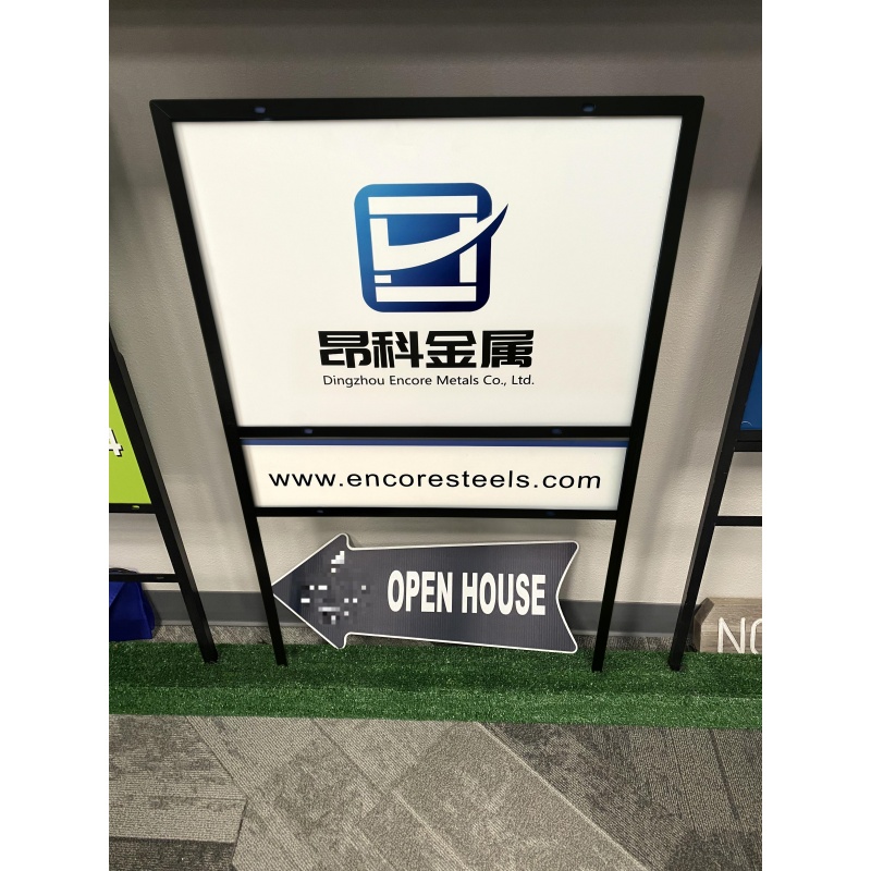 Real Estate Sign Frames, Single Rider Sign Frames, Metal Sign Frame