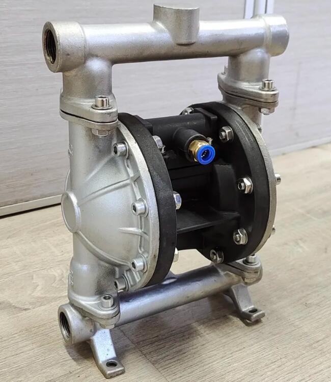 Stainless Steel Aluminum Pneumatic QBK Water Chemical Transfer Air Operated Drive Double Diaphragm Pump