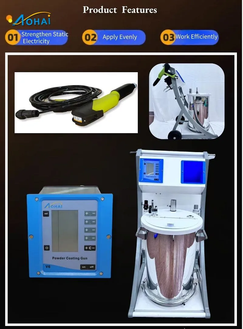 AH-V6-3 Manual Electrostatic Powder Coating Machine