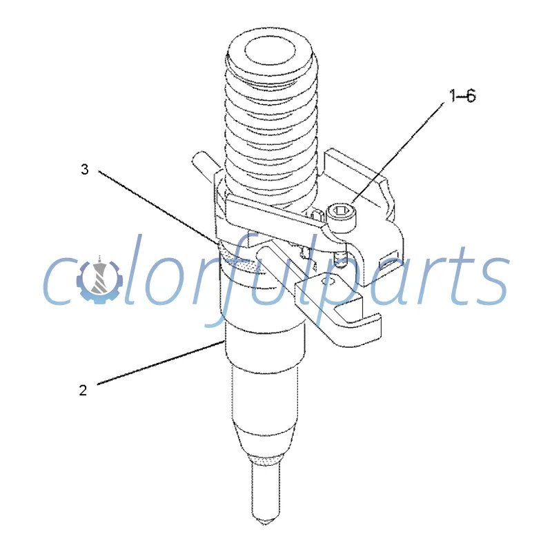 Injector 4P-2995 0R-8471 for Caterpillar Engine 3116