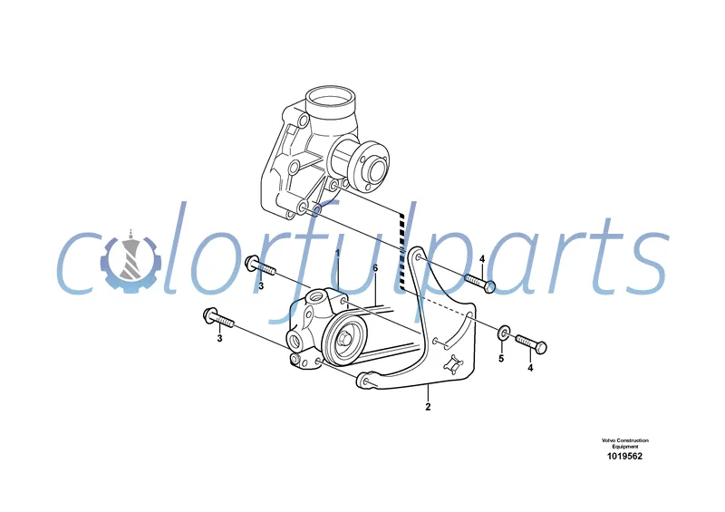 Oil Pump VOE20980697 for VOLVO L60 L70 L90 L120