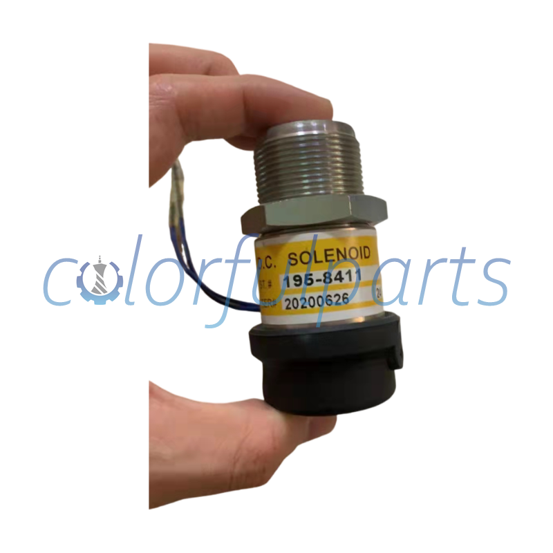 Caterpillar excavator 302.5C 303 304 305 shutoff solenoid valve 195 ...