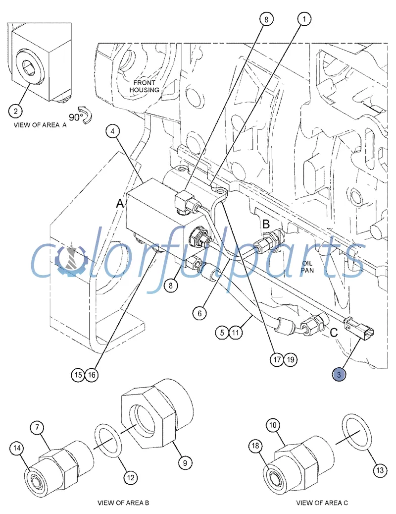 Caterpillar Switch Assembly-Liquid Level 418-6597