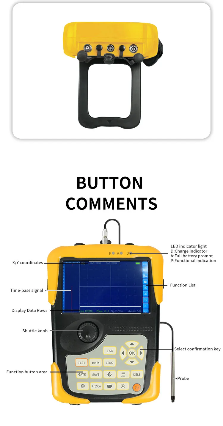 Vertex80 Eddy Current Flaw Detector | Metal Crack Detection