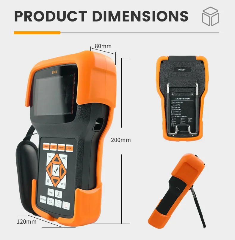 Eddy Current Flaw Detector 0.05mm Precision IP67 18H Battery