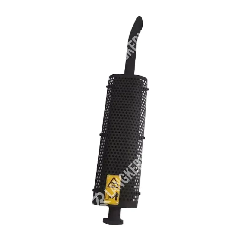 Pemasangan muffler traktor