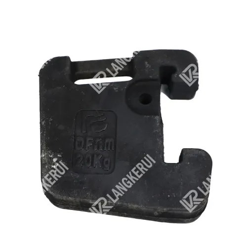 Dongfeng ລົດໄຖນາ counterweight ທາດເຫຼັກ