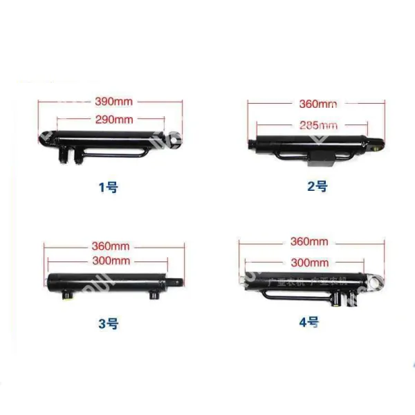 Aksesori Traktor Silinder Stereng Hidraulik Gandar Depan
