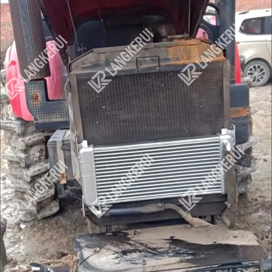 Wheel Farm Tractor Tangki air Radiator