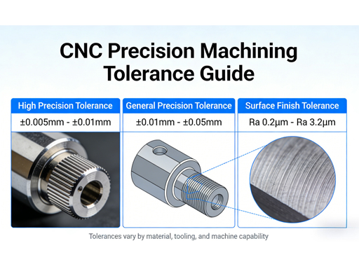 What tolerances can CNC precision machining achieve?