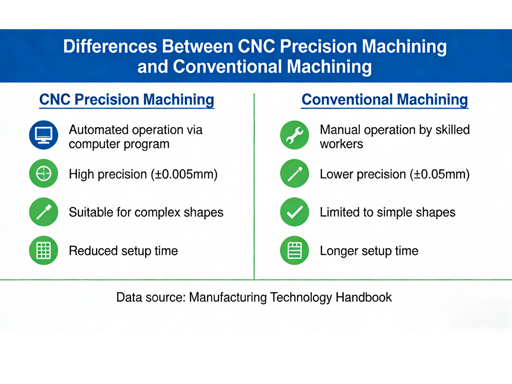 What is the difference between CNC precision machining and conventional ...