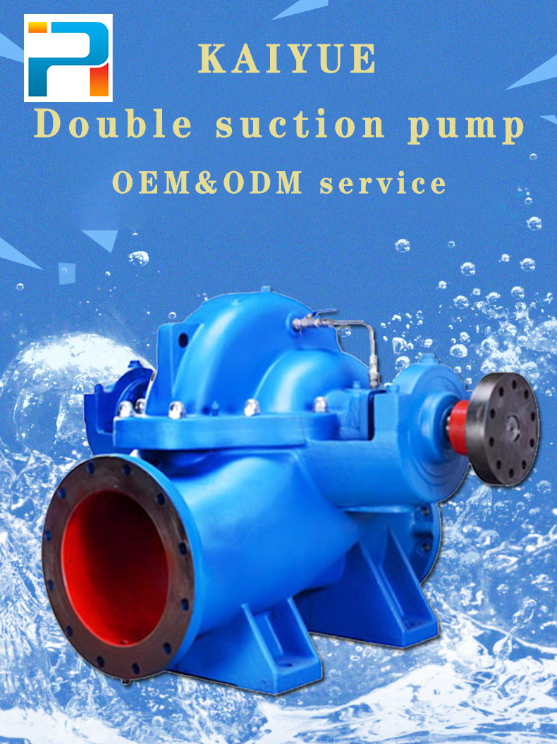High Efficiency Horizontal Double Suction Split Case Pump for Farm ...