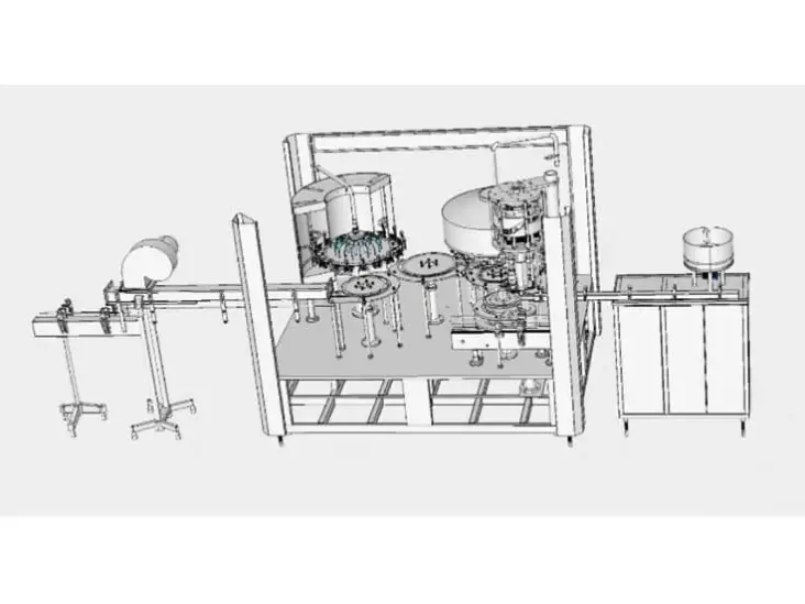 Diseño de mesas giratorias en automatización y fabricación.