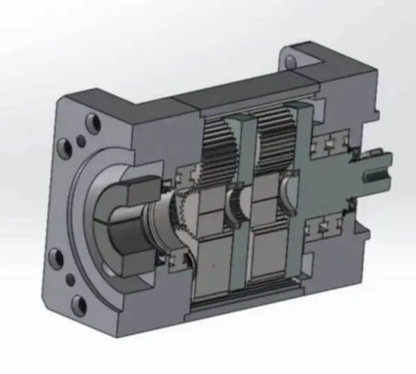 Planetary Gearbox Design for Mask Manufacturing Machines