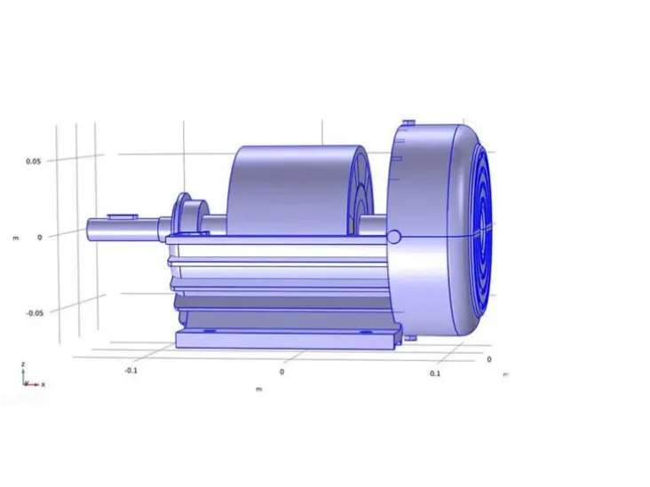 Julgando a saturação magnética no dente e no garfo do PMSM regulado por velocidade