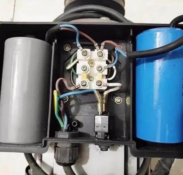 Single-Phase Induction Motor Wiring and Fault Analysis