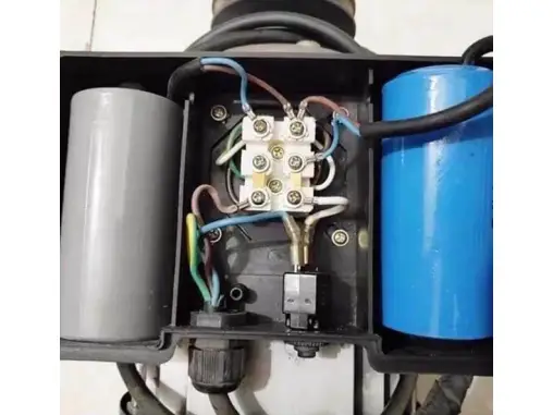 Single-Phase Induction Motor Wiring and Fault Analysis